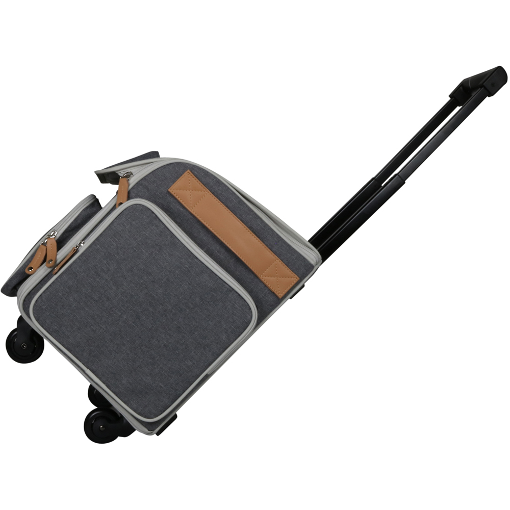 Everything Mary EVM13343-1 Heather Grey Collapsible Deluxe Sewing Machine Case 50.8 x 28.0 x 35.6cm Image 5