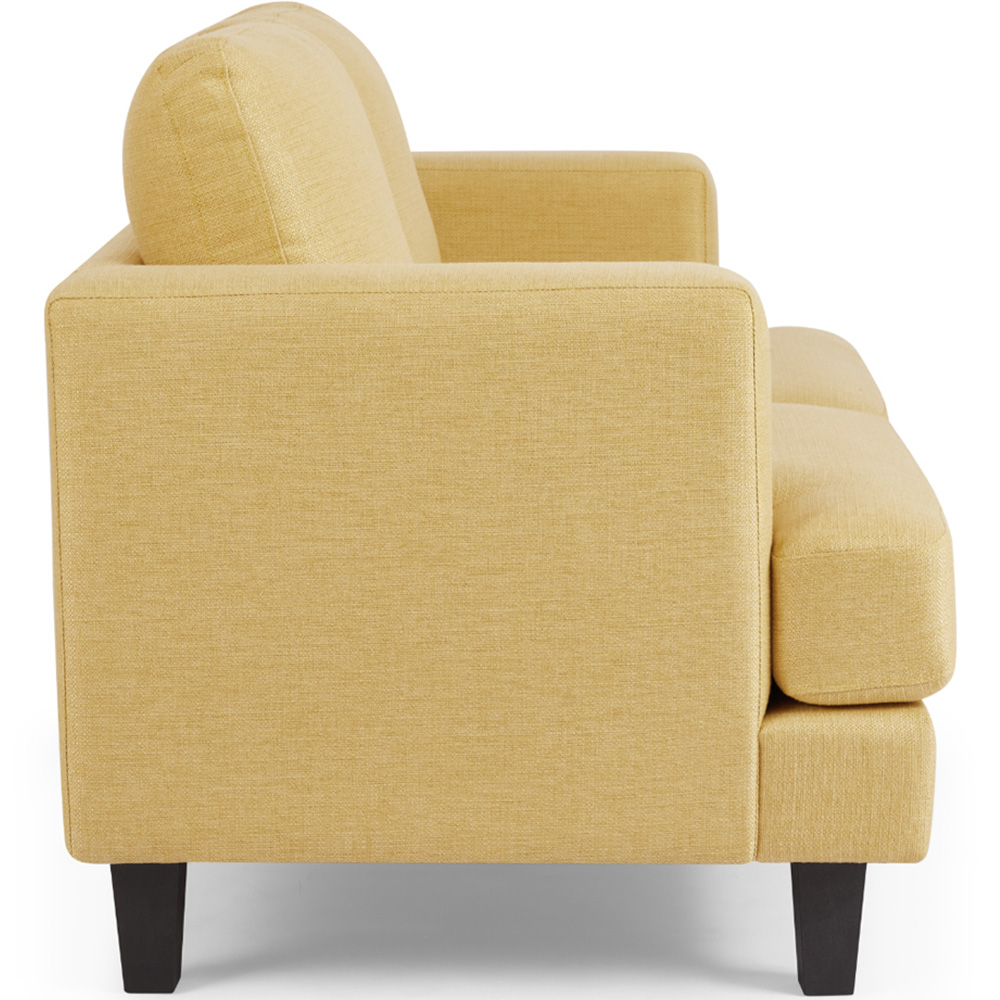 Home Detail Dale 2 Seater Mustard Linen Sofa Image 5