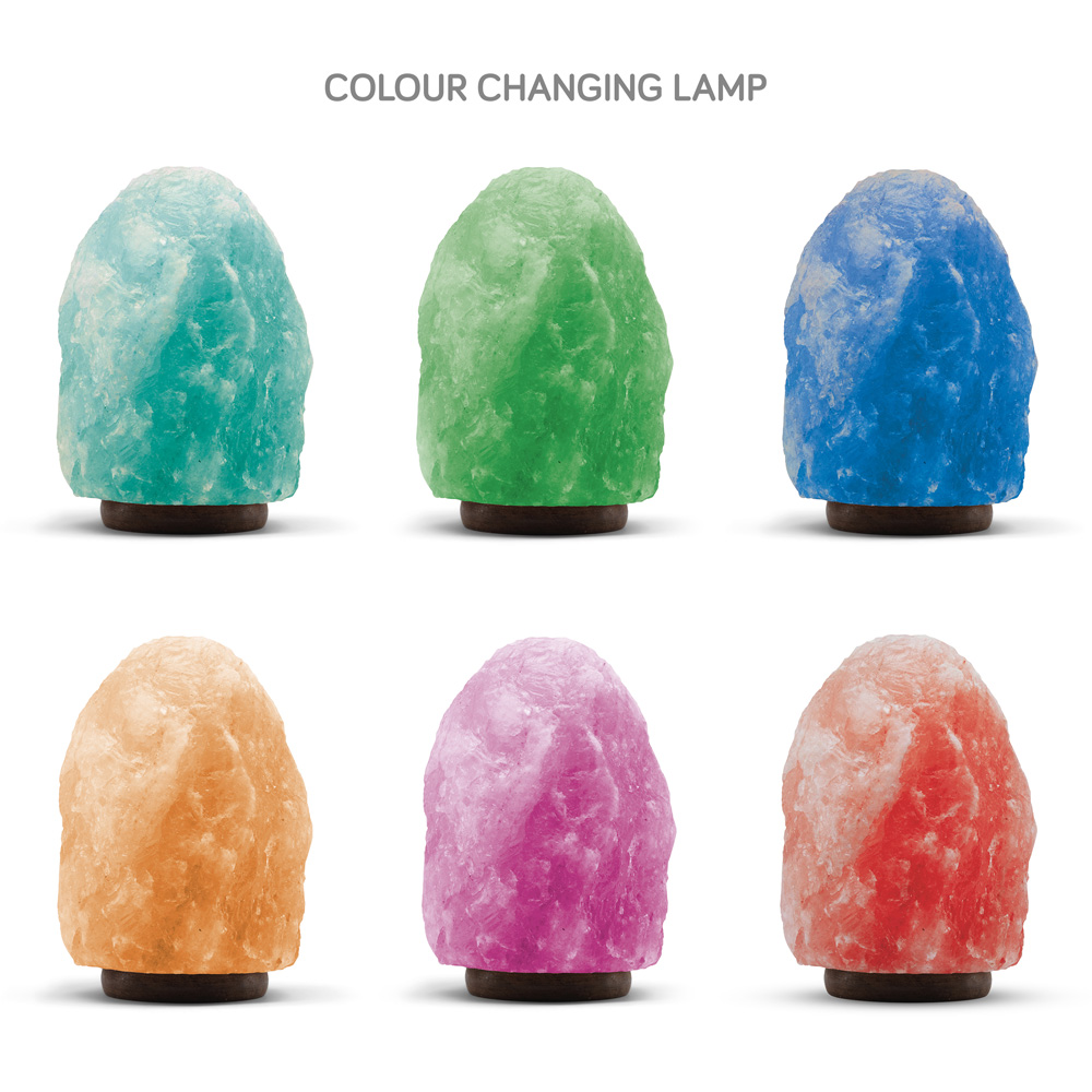 Wellbeing Colour Changing Himalayan Salt Lamp Image 4