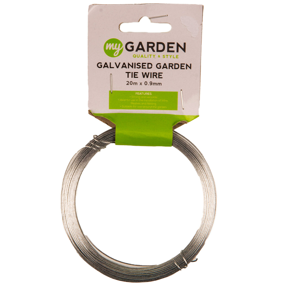 Galvanised Garden Tie Wire Image