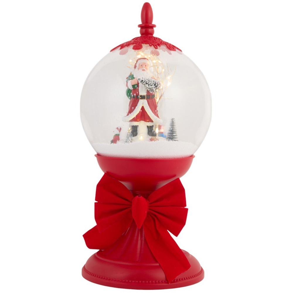 Snowing Table Lamp Red Image 3