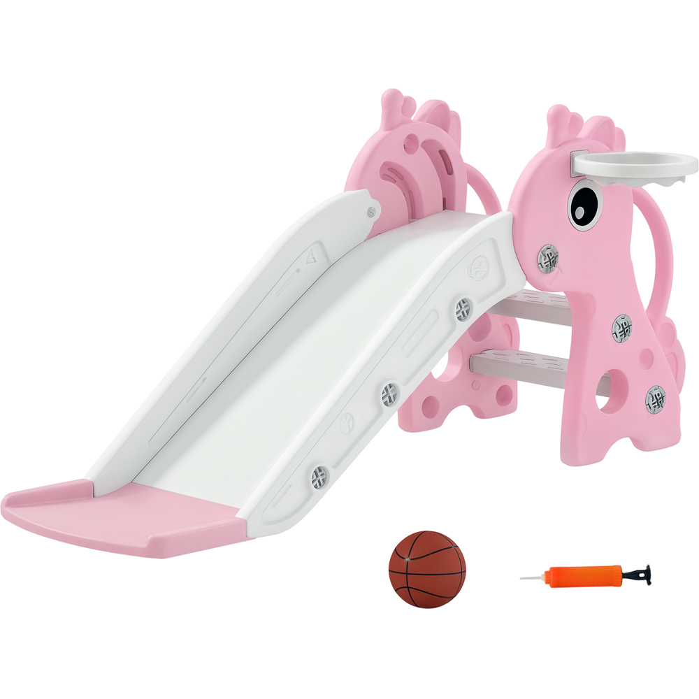 Tommy Toys 3-in-1 Pink Kids Slide Image 3