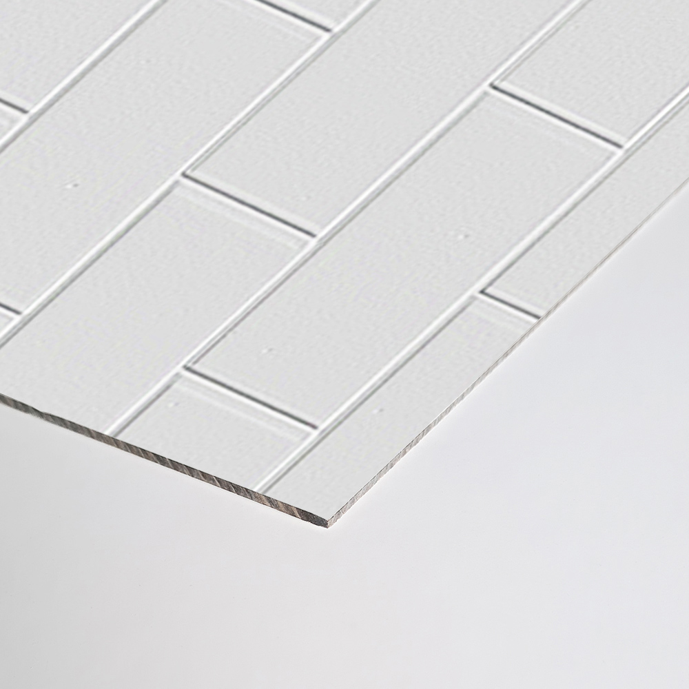 Wetwall White Composite Shower Wall Panel 2440 x 1220mm Image 3