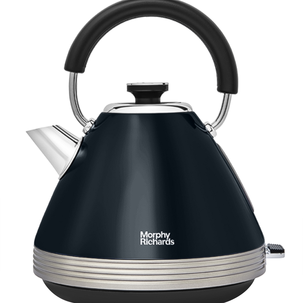 Morphy Richards Onyx Venture Retro Pyramid 1.5L Kettle Image 1