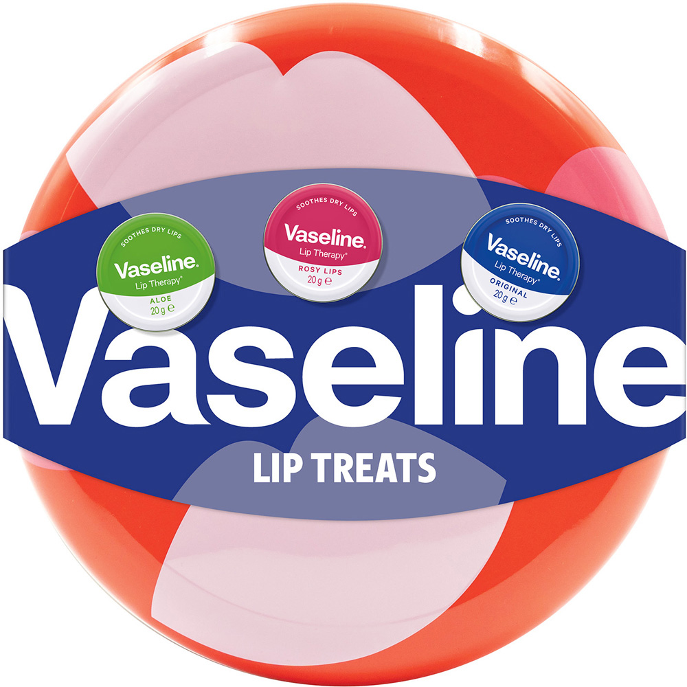 Vaseline Lip Treats Iconic Tin Gift Set Image 1