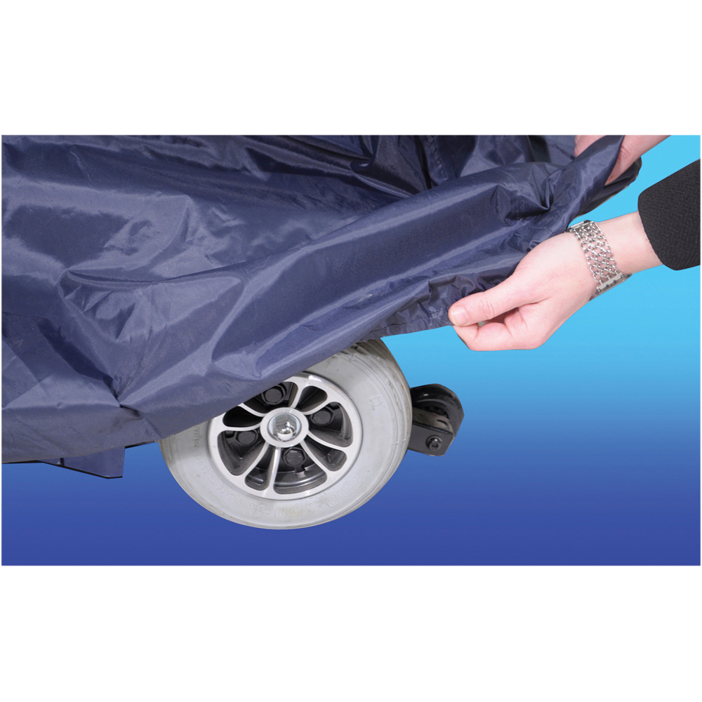 Aidapt Navy Blue Mobility Scooter Weather Cover Medium Image 3