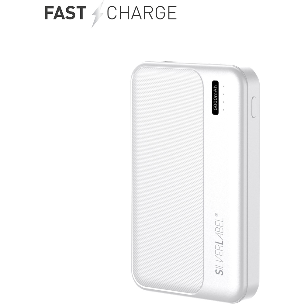 SilverLabel E71022251 White Power Bank 5000mAh Image 5