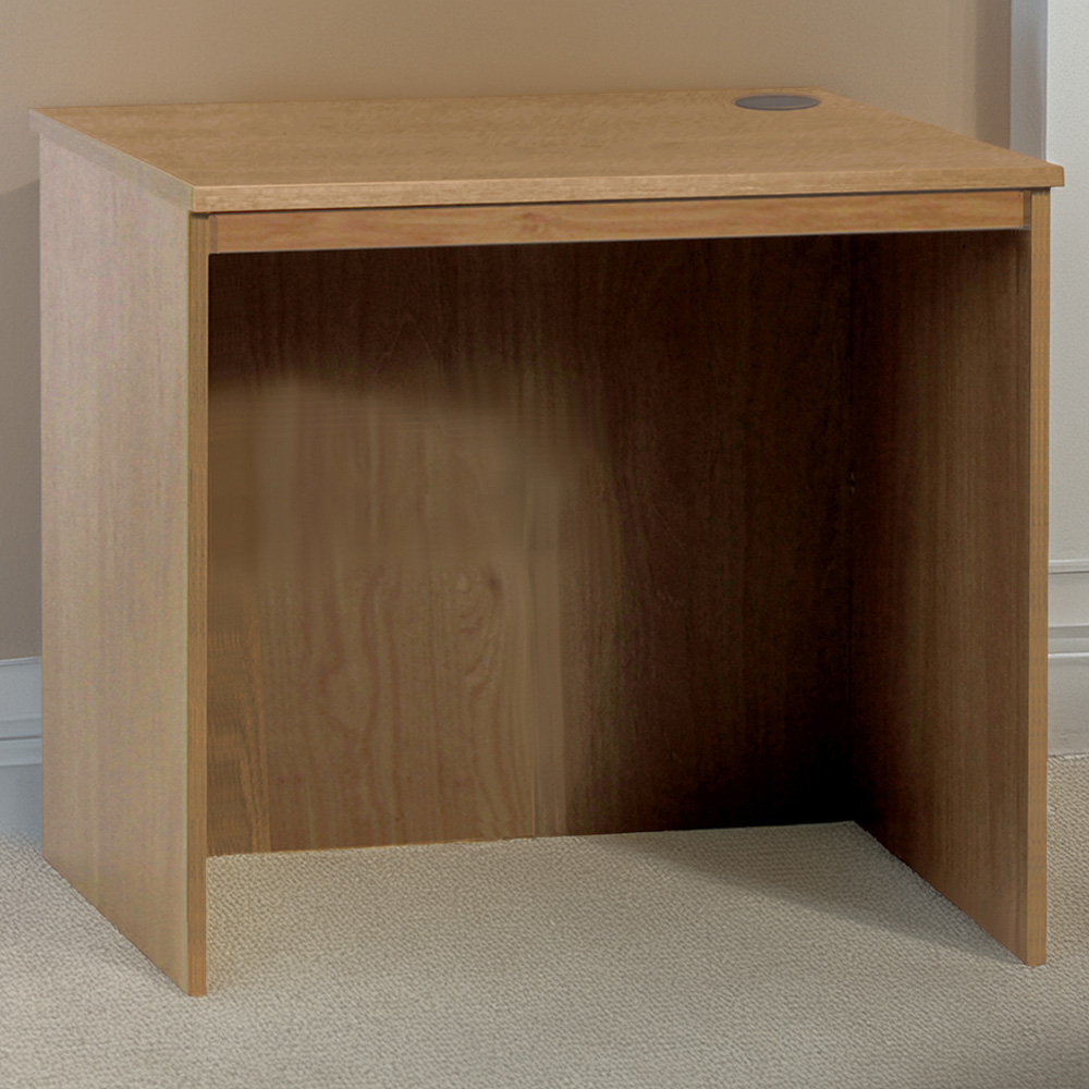 R White Cabinets Home Office Desk Brown Image 1