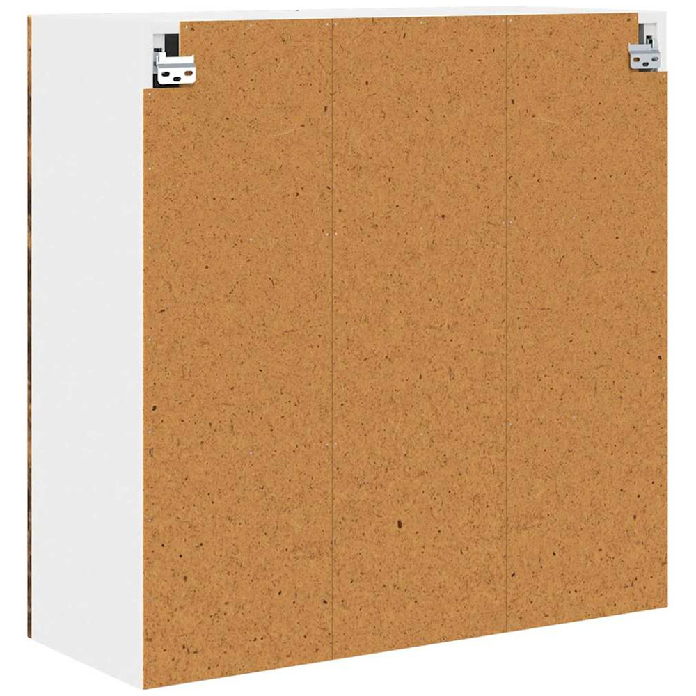 vidaXL 2 Door Smoked Oak Kitchen Wall Cabinet Image 7