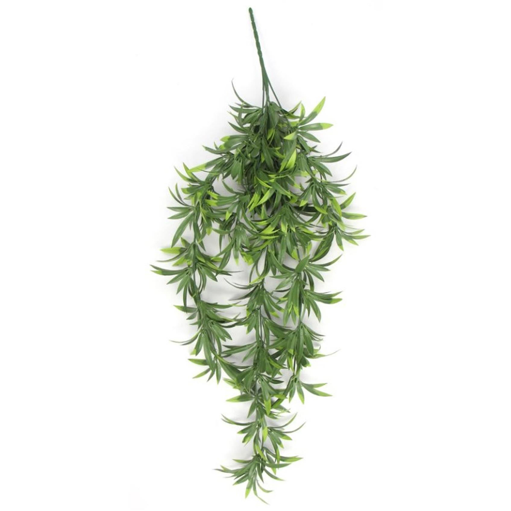 Leaf Fronded Thyme Hanging UV and Fire Resistant Artificial Plant 70cm 6 Pack Image 2