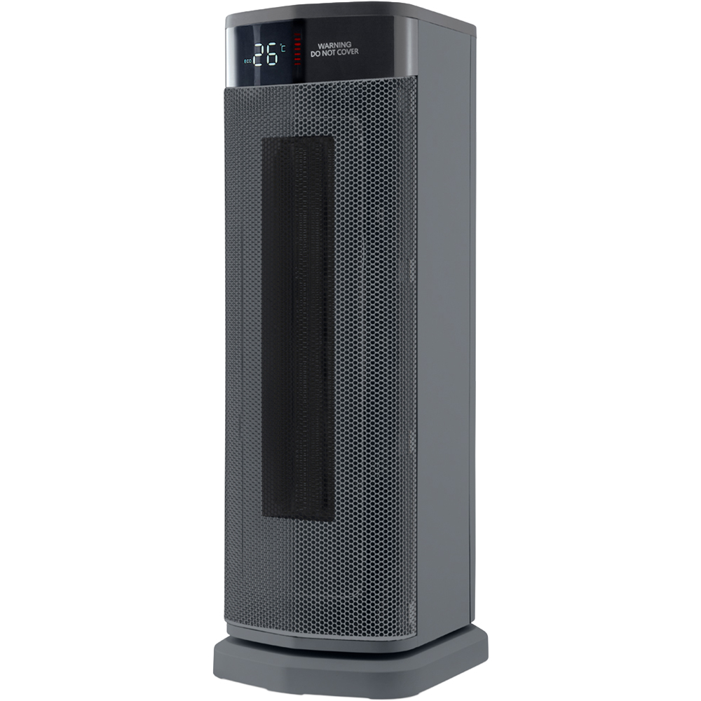 Morphy Richards Grey Ceramic Tower Fan Heater 2000W Image 1