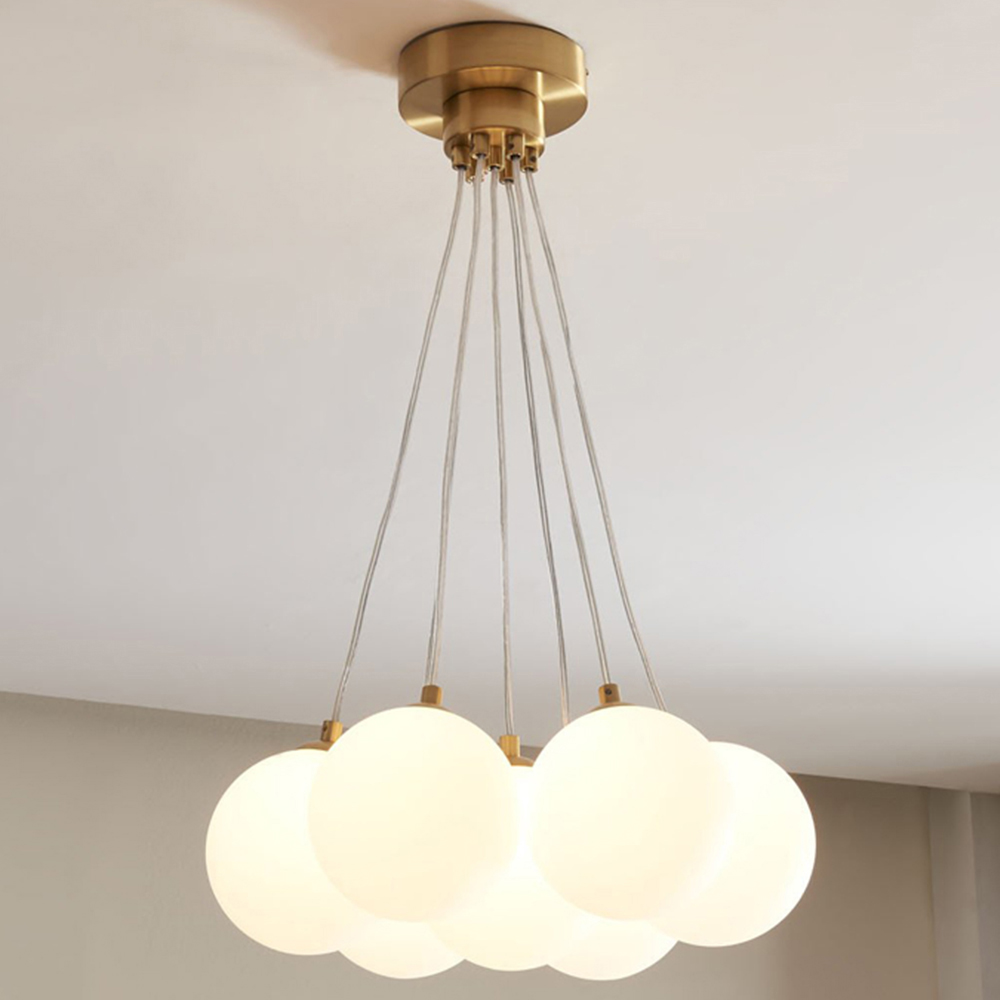Gold Lottie 7 Ball Fitting Ceiling Light Image 6