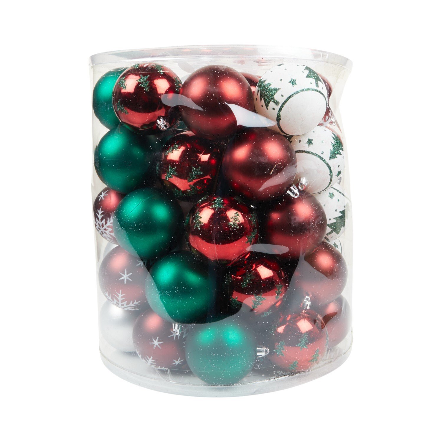 Set of 70 Santa's Chalet Bauble Drum Image 1
