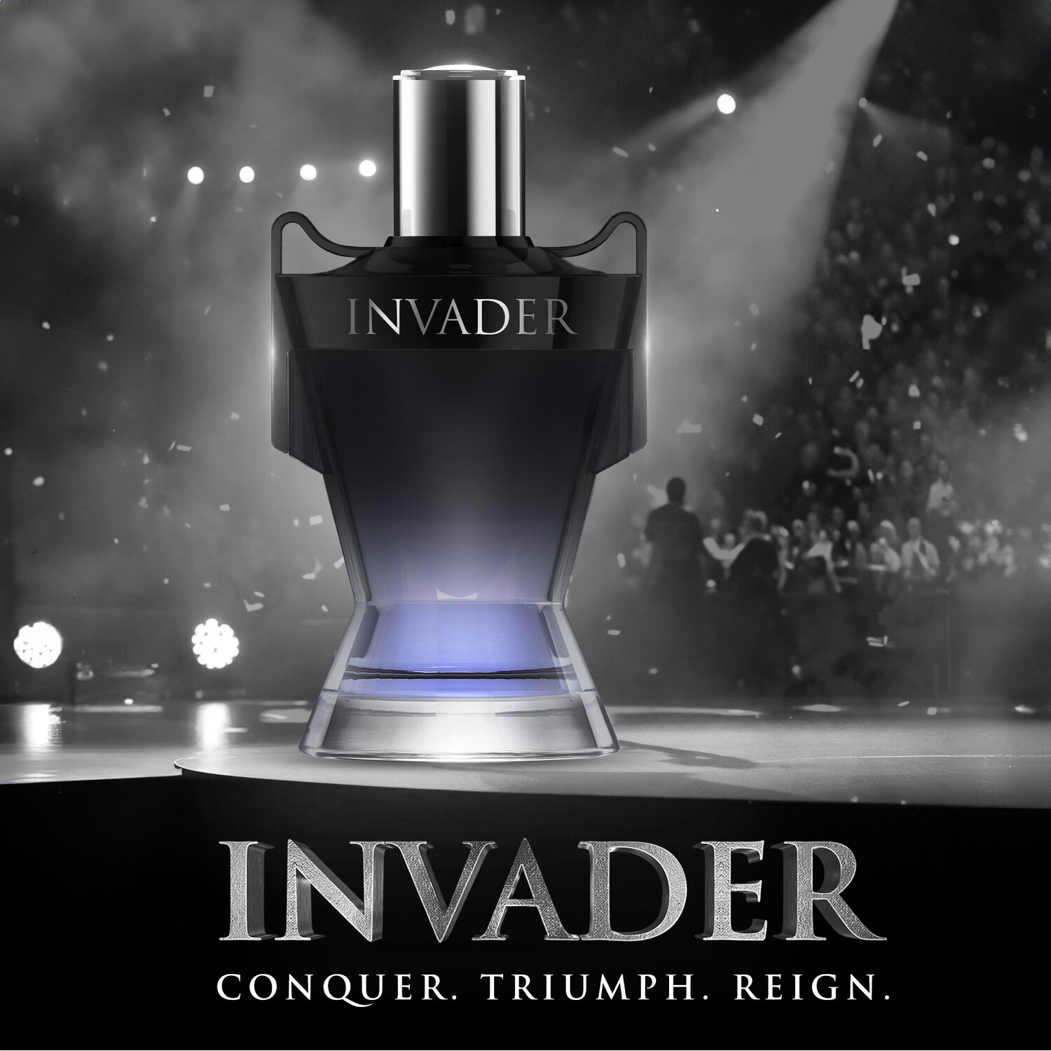 Luvare Invader Eau de Cologne 100ml Blue Image 2