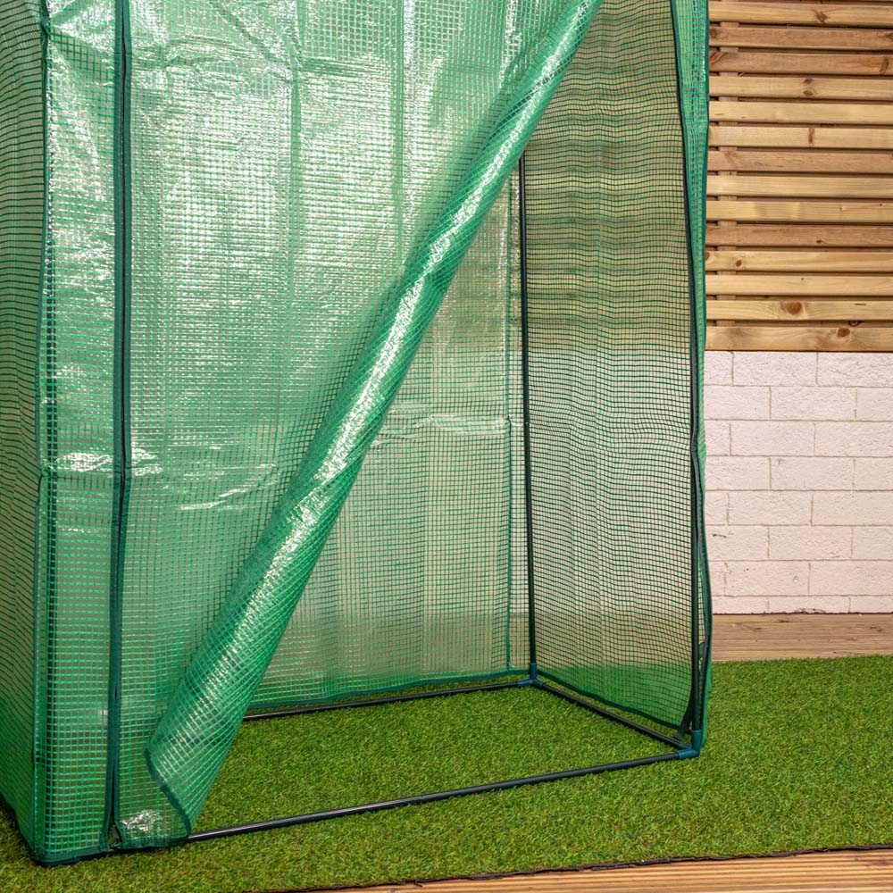 Samuel Alexander 1.50 x 1m Steel Frame Outdoor Tomato Greenhouse with Protective PE Cover Image 6