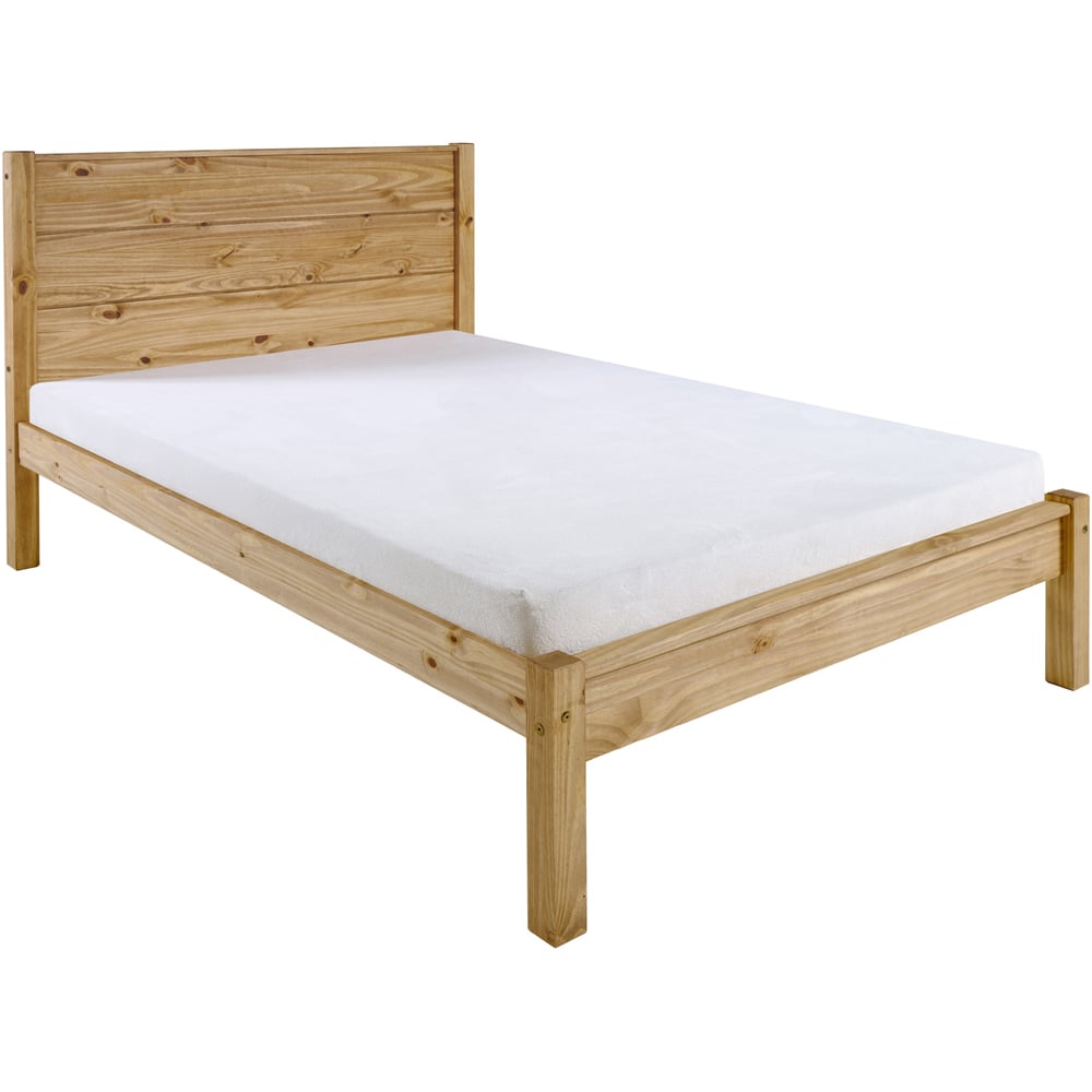 Seconique Barton King Size Waxed Pine Bed Image 2