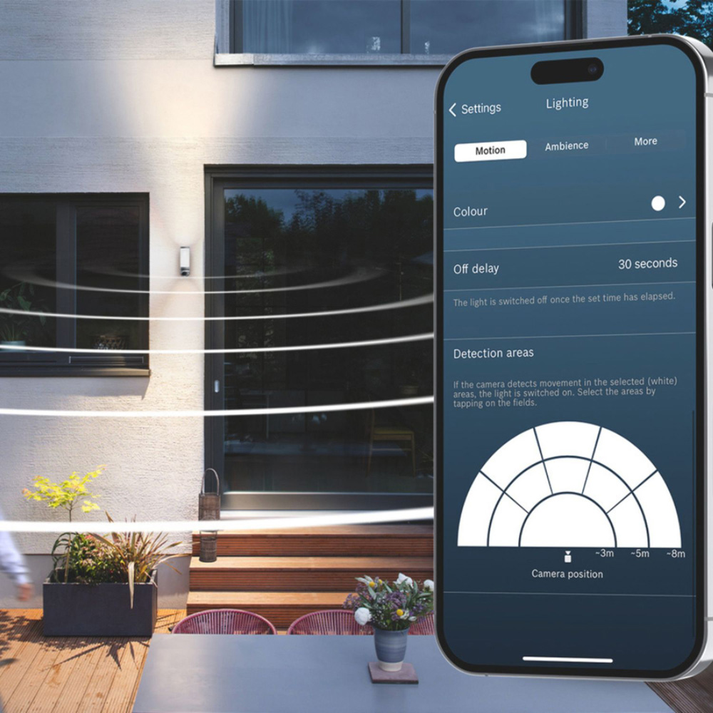 Bosch Silver Full HD Smart Wireless Home Eyes Outdoor Camera II Image 7