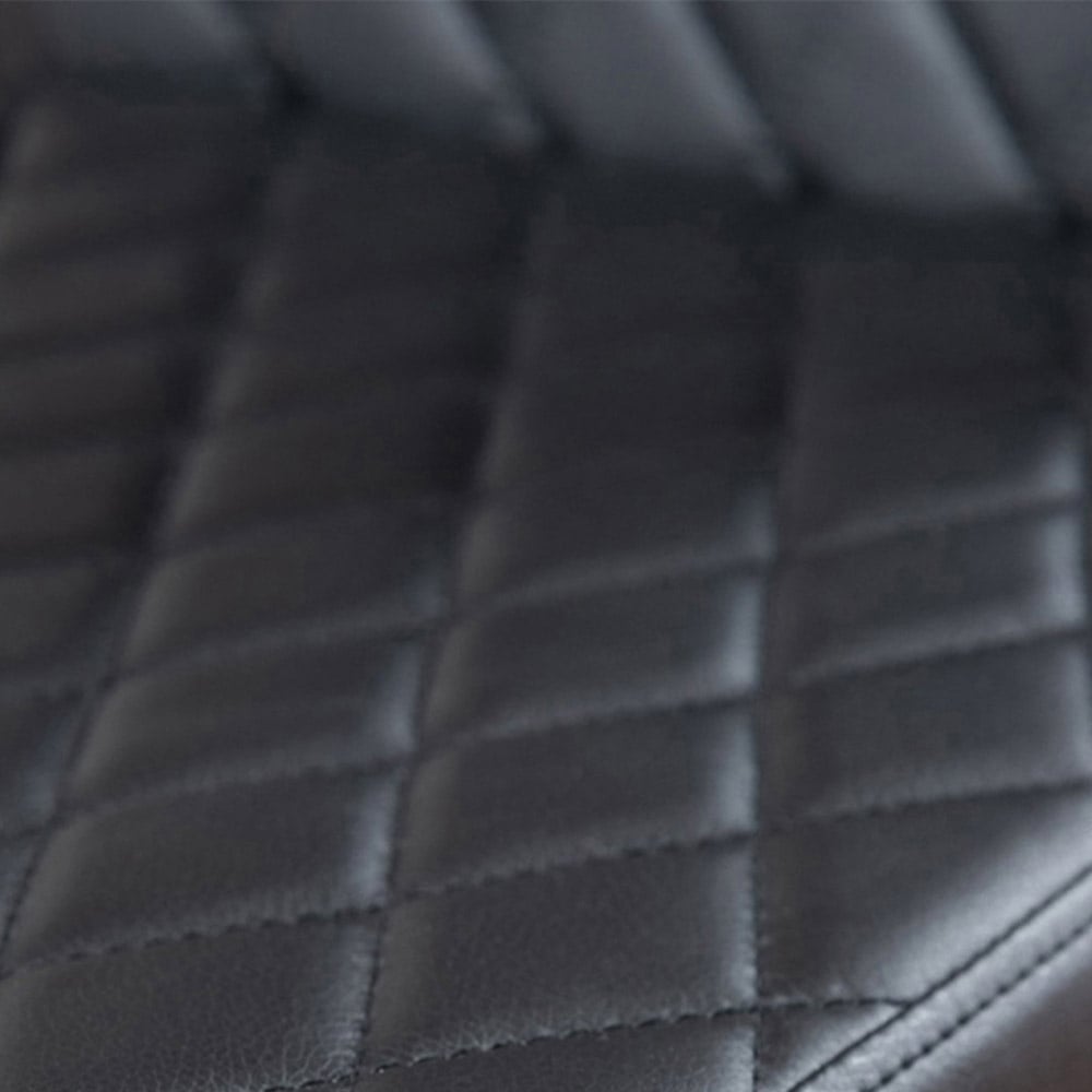 Furniturebox Arona Valera Concrete Effect 6 Seater Round Dining Set Grey and Black Image 8