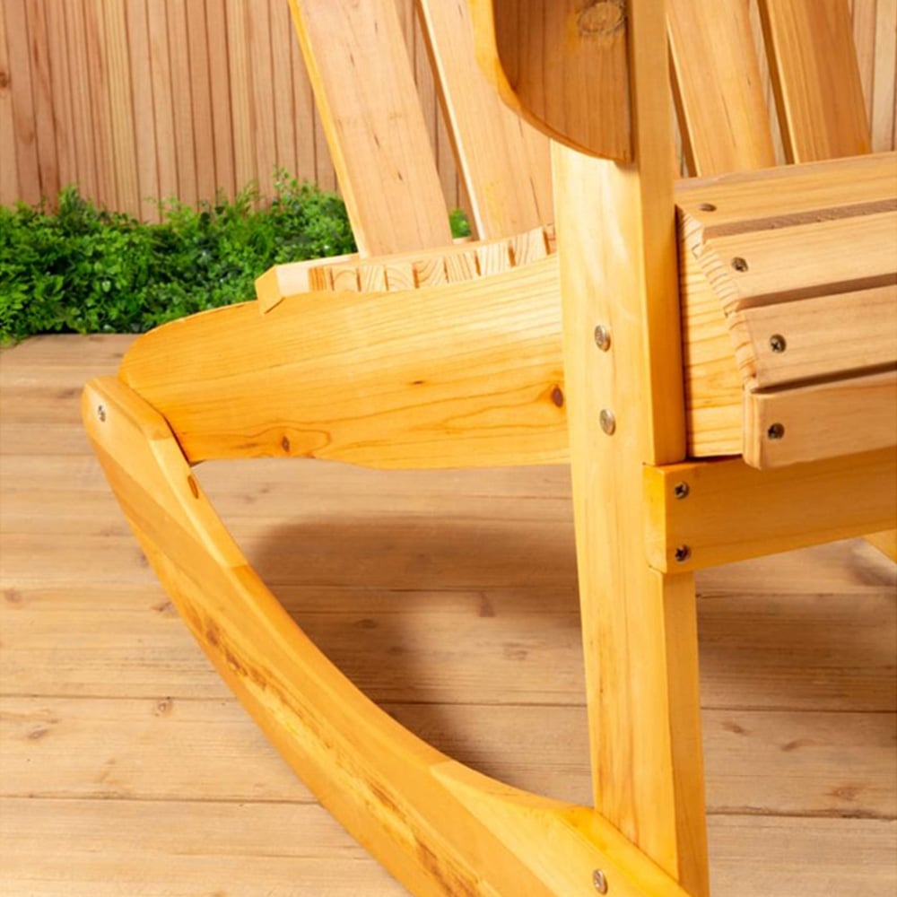 Interiors by Premier Beauport Natural Rocking Chair Image 7