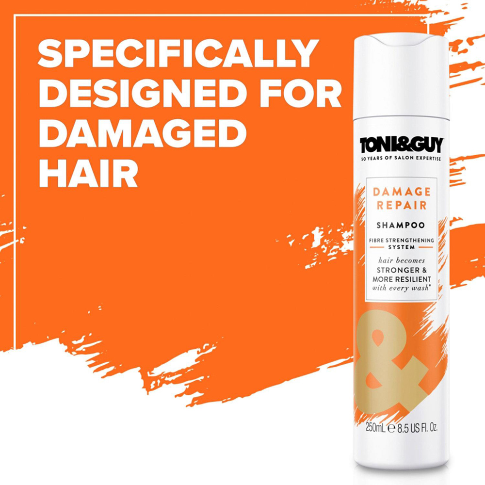 Toni & Guy Damage Repair Shampoo 250ml 12 Pack Image 5