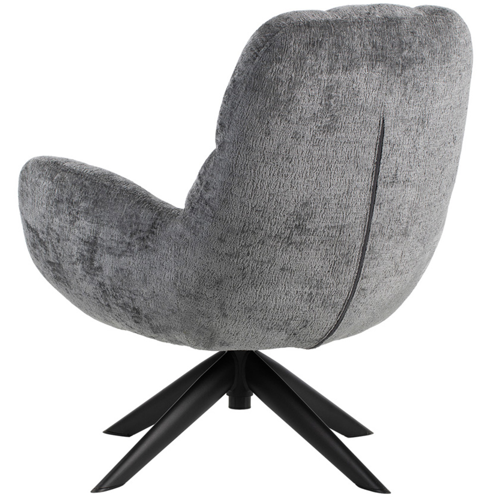 Loft24 Glenfield Grey Chenille Accent Chair Image 7