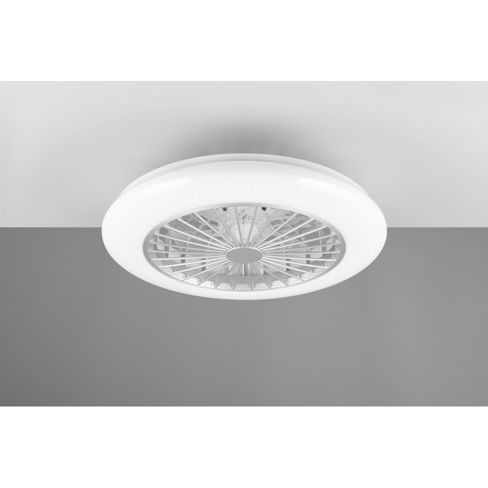 TRIO Stralsund Titan RGB LED Ceiling Light with Fan Image 9