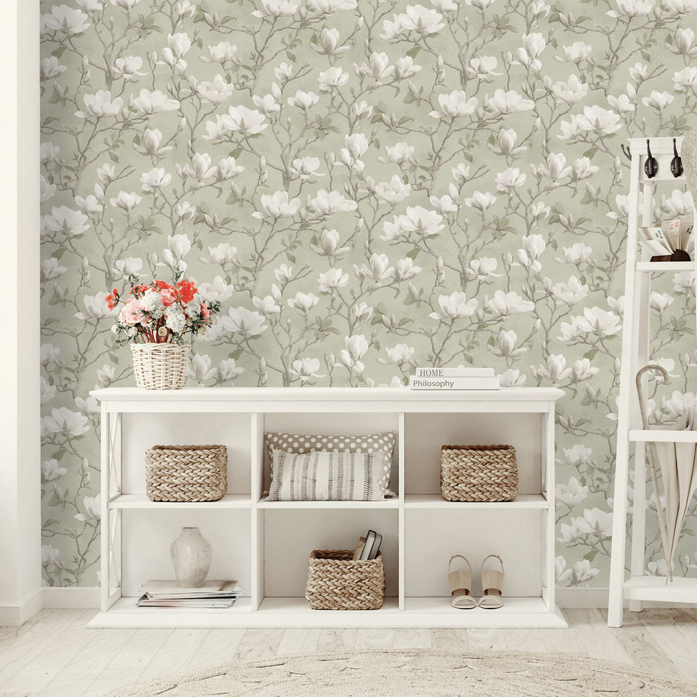 Holden Decor Petalina Sage Wallpaper Image 3