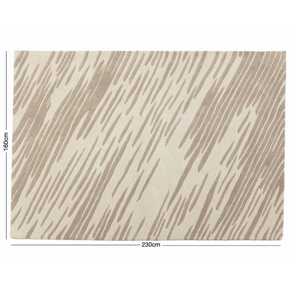Esselle Home Aura Storm Natural and Mink Rug 160 x 230cm Image 7