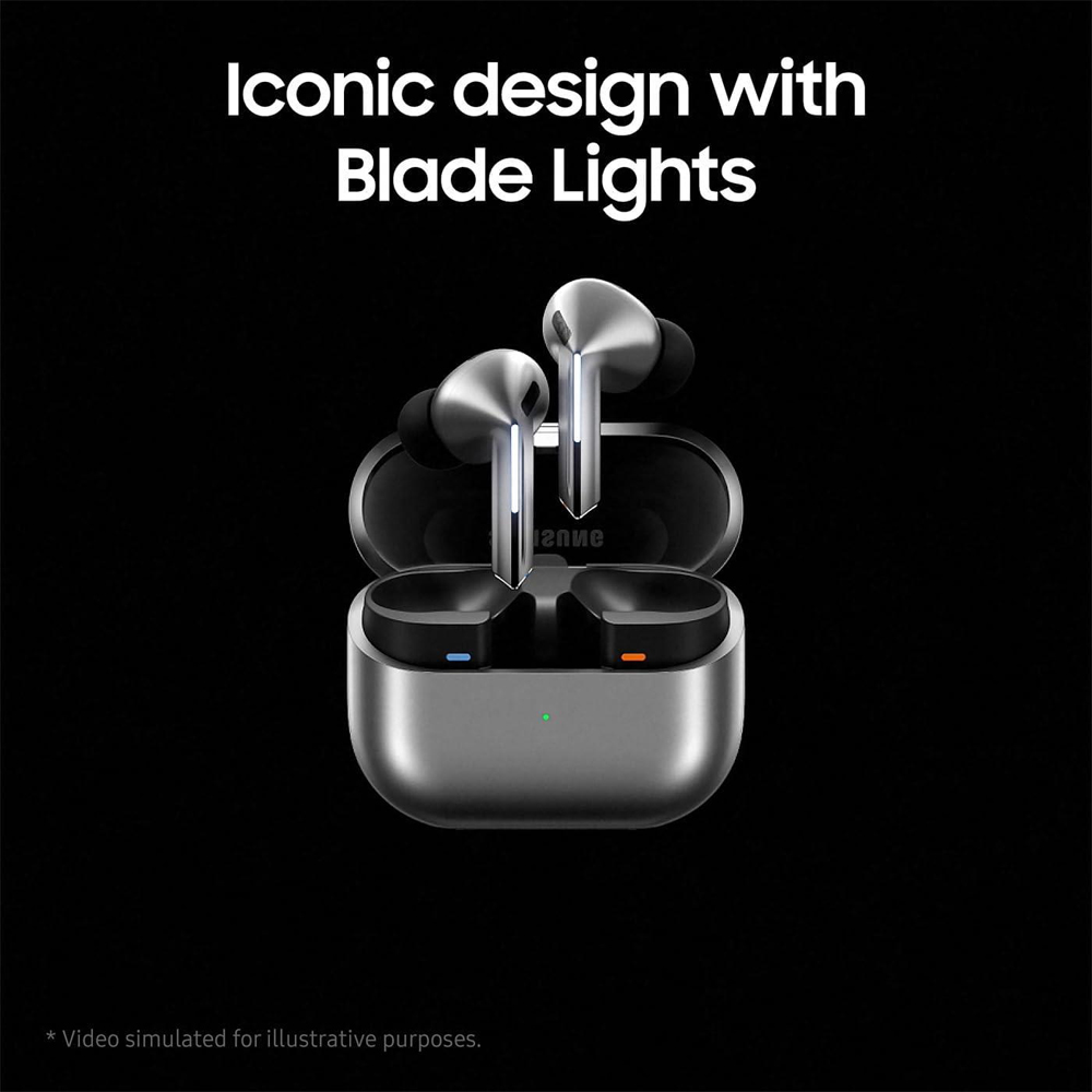 Samsung Galaxy SM-R630 White Buds3 Pro Active Noise Cancellation Wireless Earphones Image 4