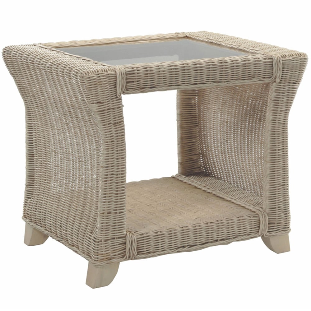 Desser Furniture Clifton 4 Seater Natural Rattan Sofa Set Image 5