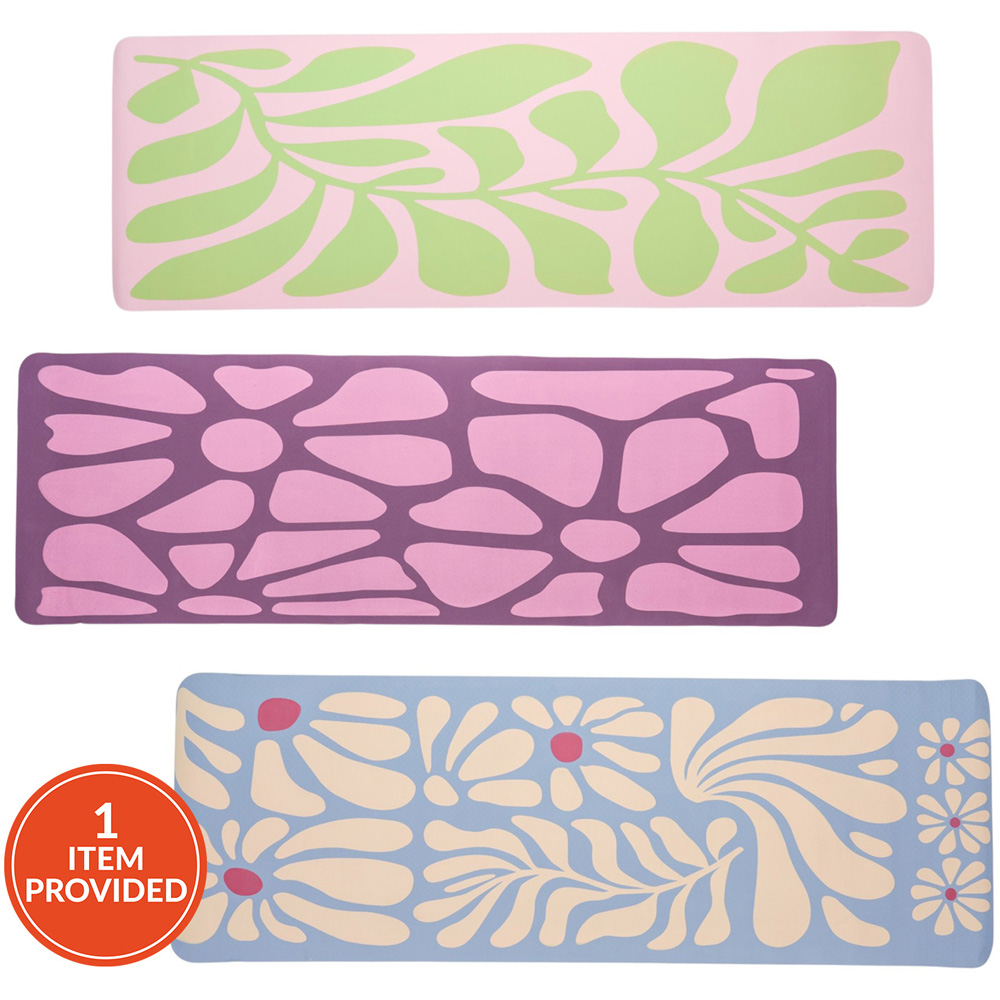 Active Sport Patterned Yoga Mat Image 1