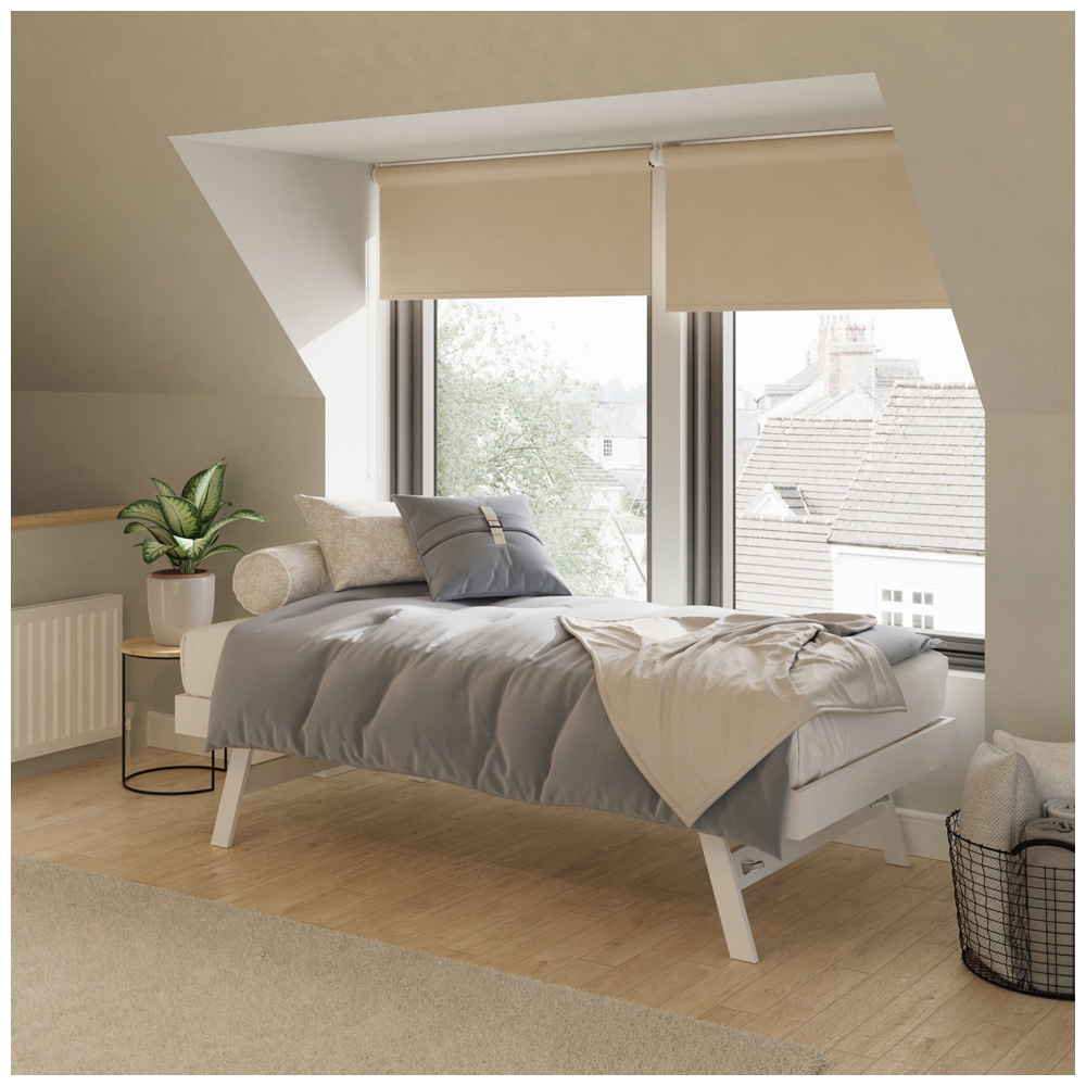 GFW Madrid White Wooden Trundle Day Bed Image 7