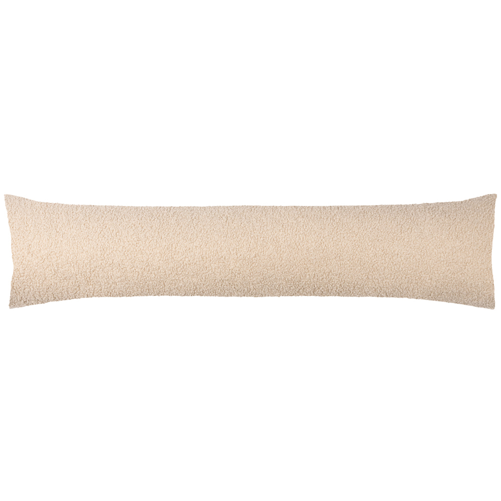 furn. Malham Latte Shearling Draught Excluder Image 1