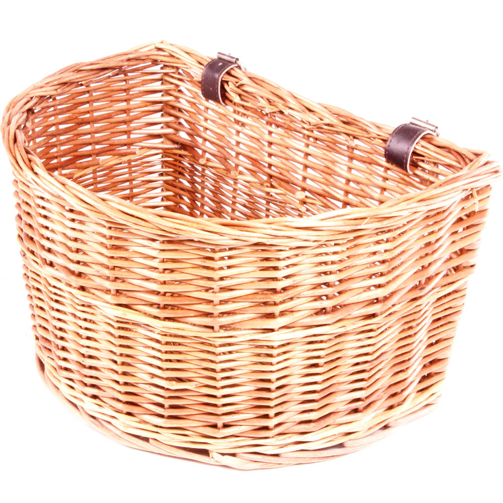 Red Hamper Cambridge Bicycle Basket Image 1