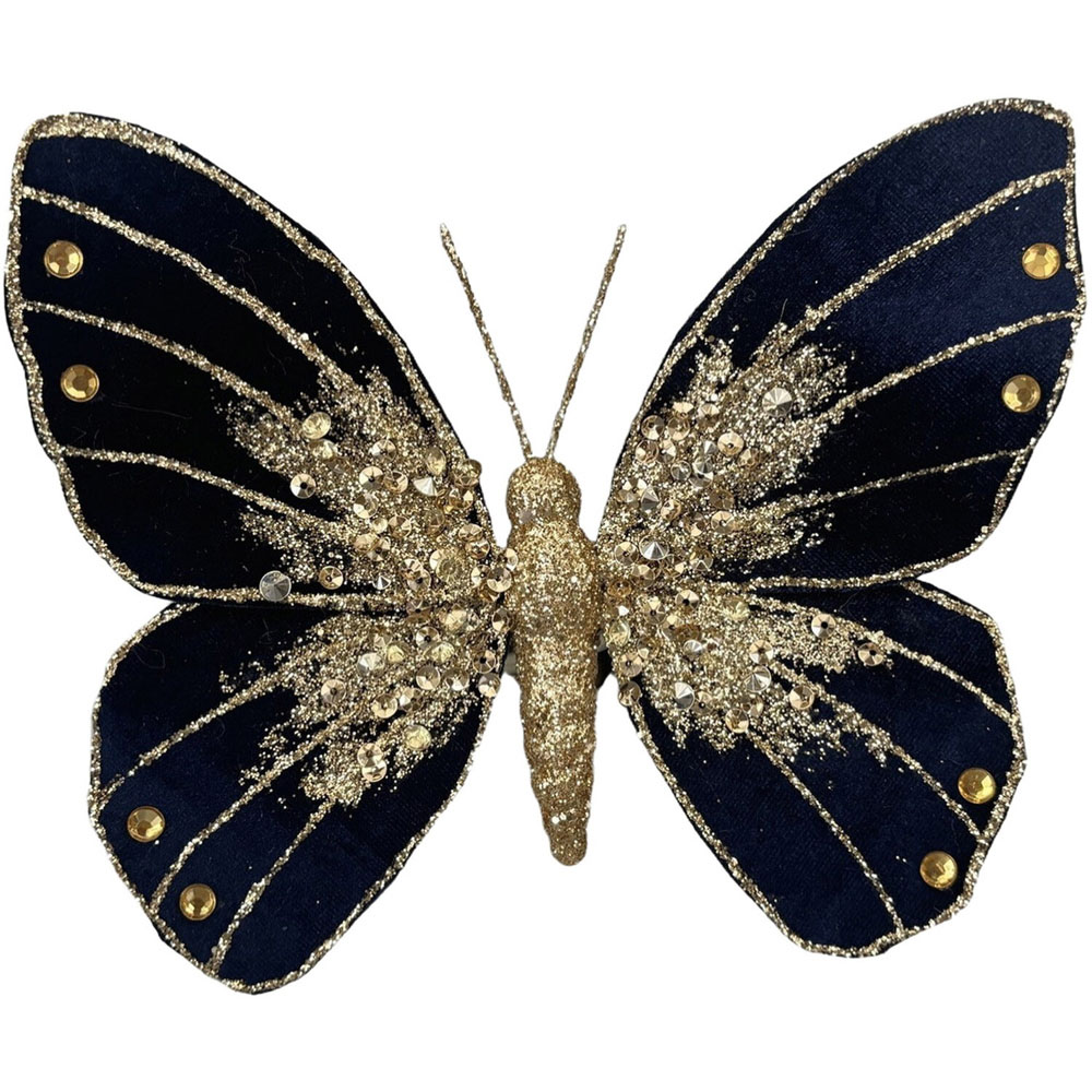 Embellished Butterfly Clip Image 2
