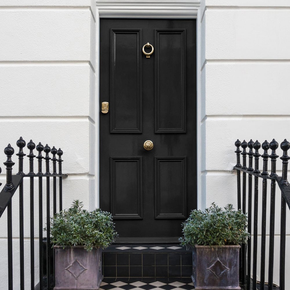 Crown Quick Dry Jet Black Gloss Wood and Metal Paint 750ml Image 4