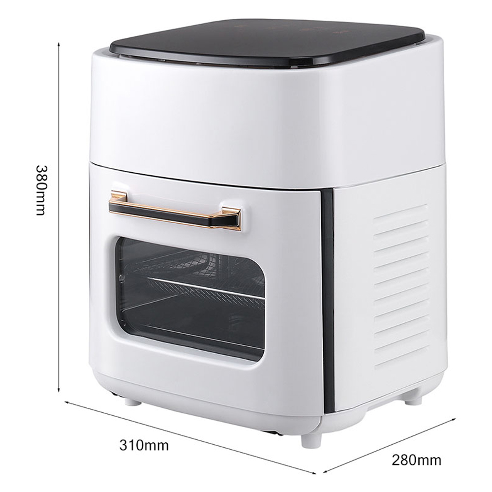Living and Home DM0395 11L White Digital Air Fryer Oven 1400W Image 8