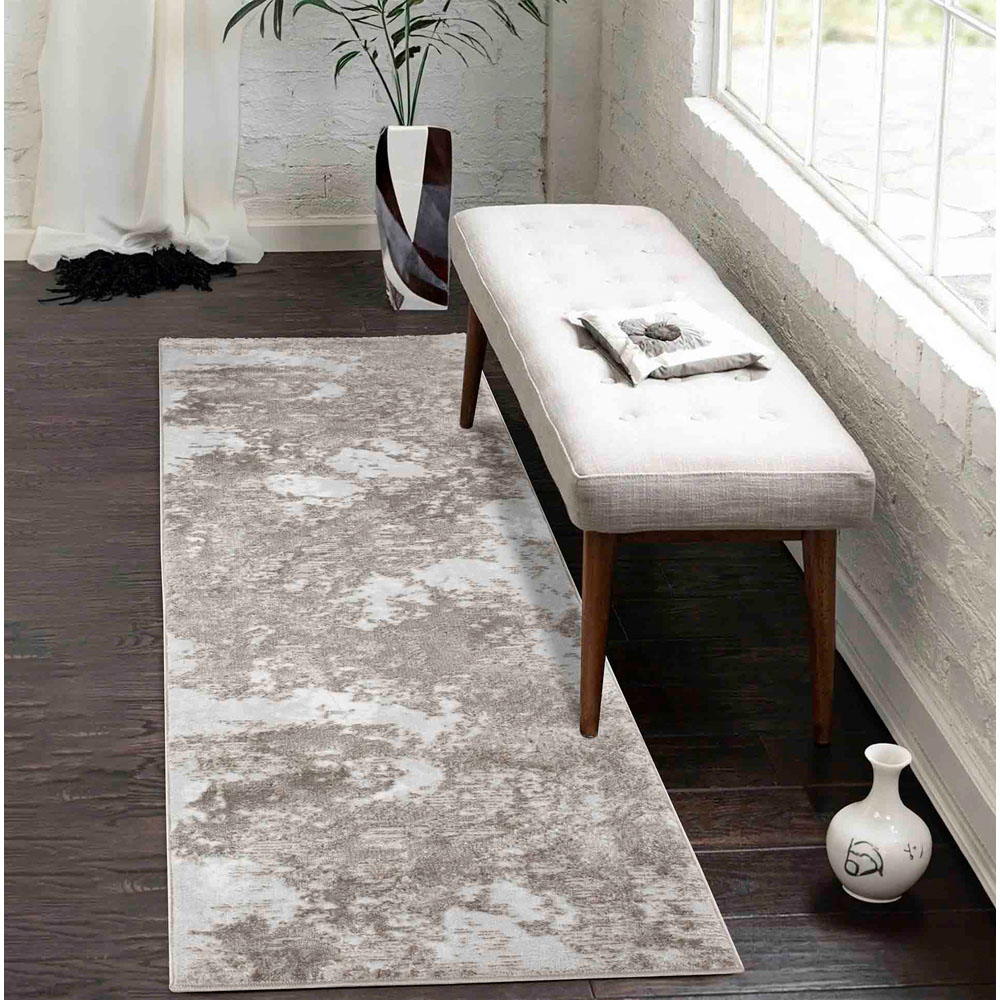 Desire Rugs Serenity Stone Abstract Sprayed Grunge Texture Rug 120 x 170cm Image 5