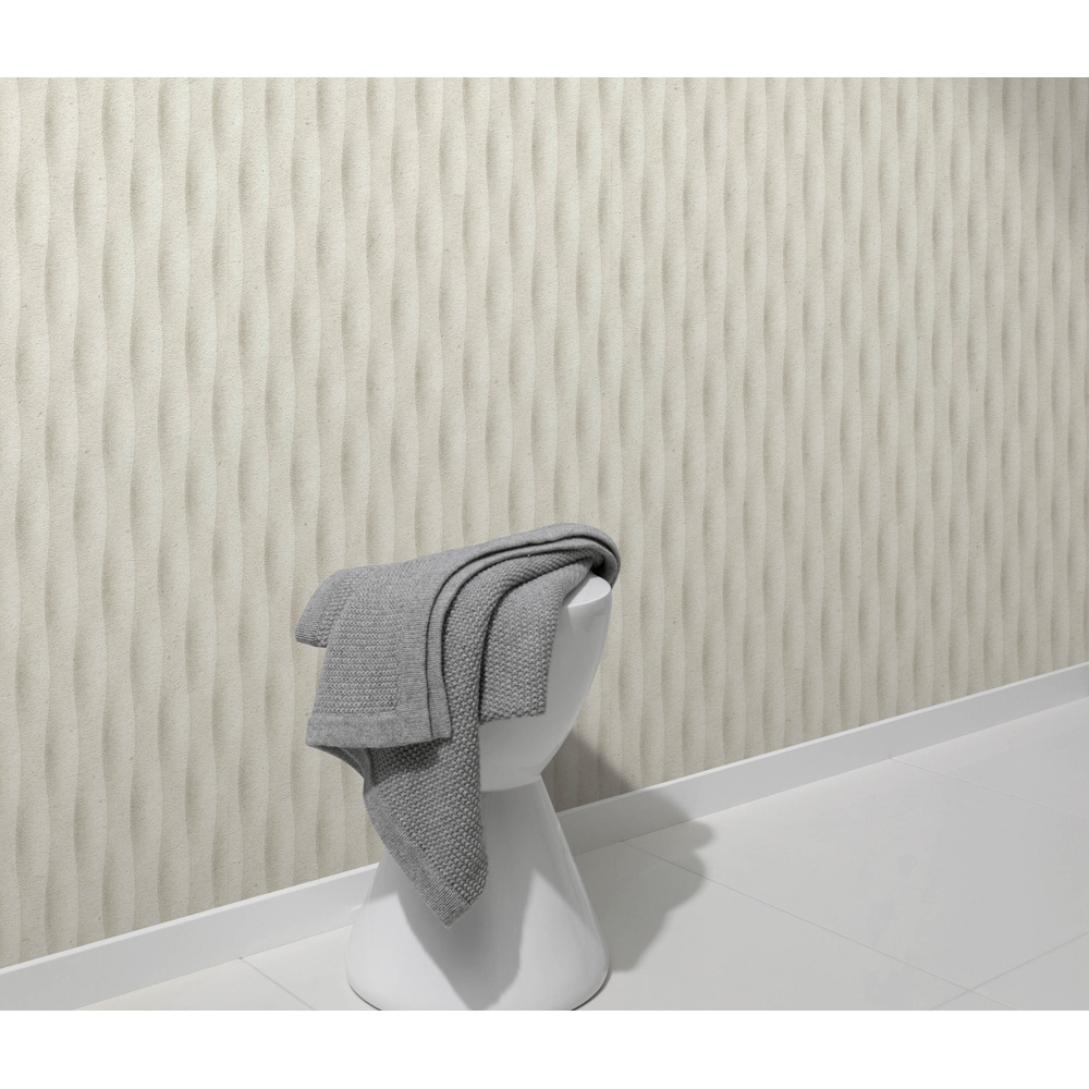 Erismann Concrete Illusion Light Taupe Vinyl Wallpaper Image 2