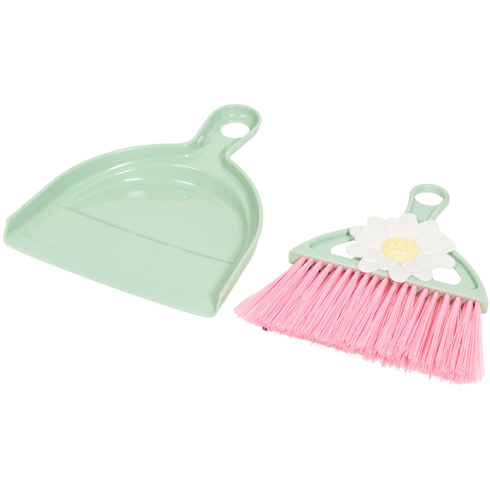 Flower Mini Dustpan and Brush Set Image 8