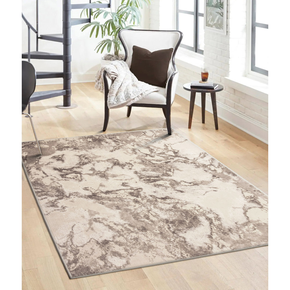 Eselle Muse Bahia Grey Marble Rug 160 x 230cm Image 2