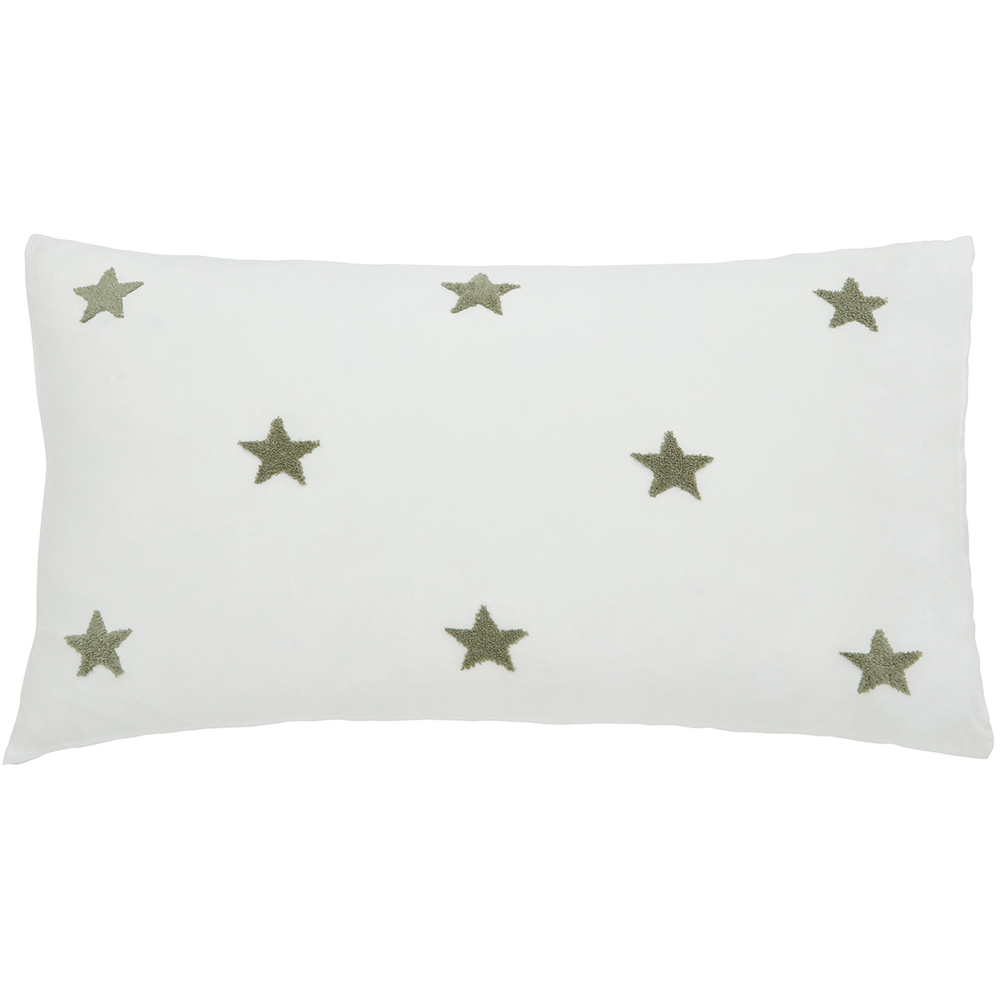 Helena Springfield Tufted Star King Size Green Reversible Duvet Set Image 2