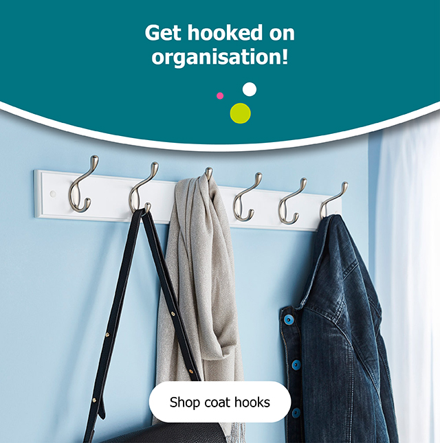 Clothing storage hub banner