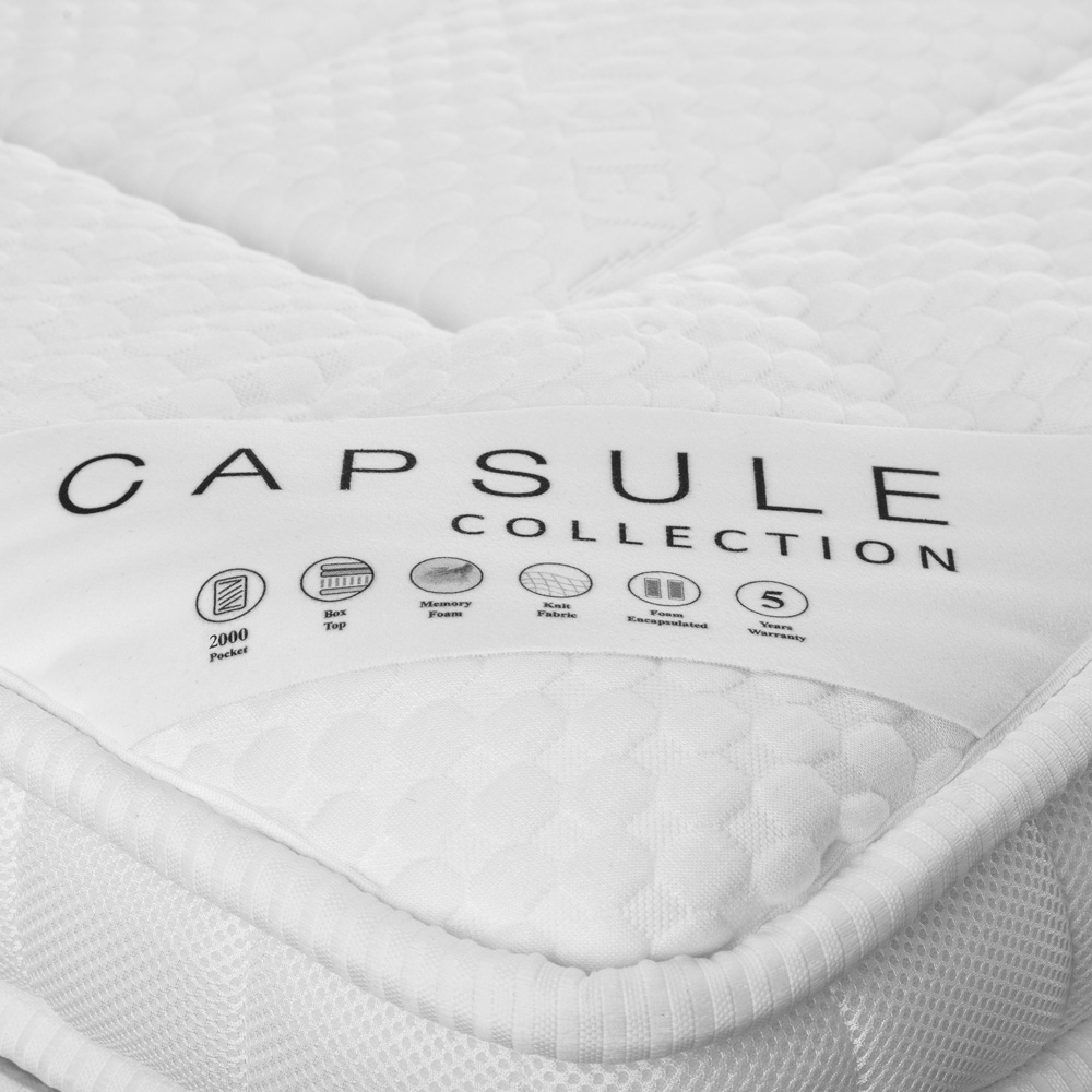 Julian Bowen Capsule King Size 2000 Box Top Mattress Image 6