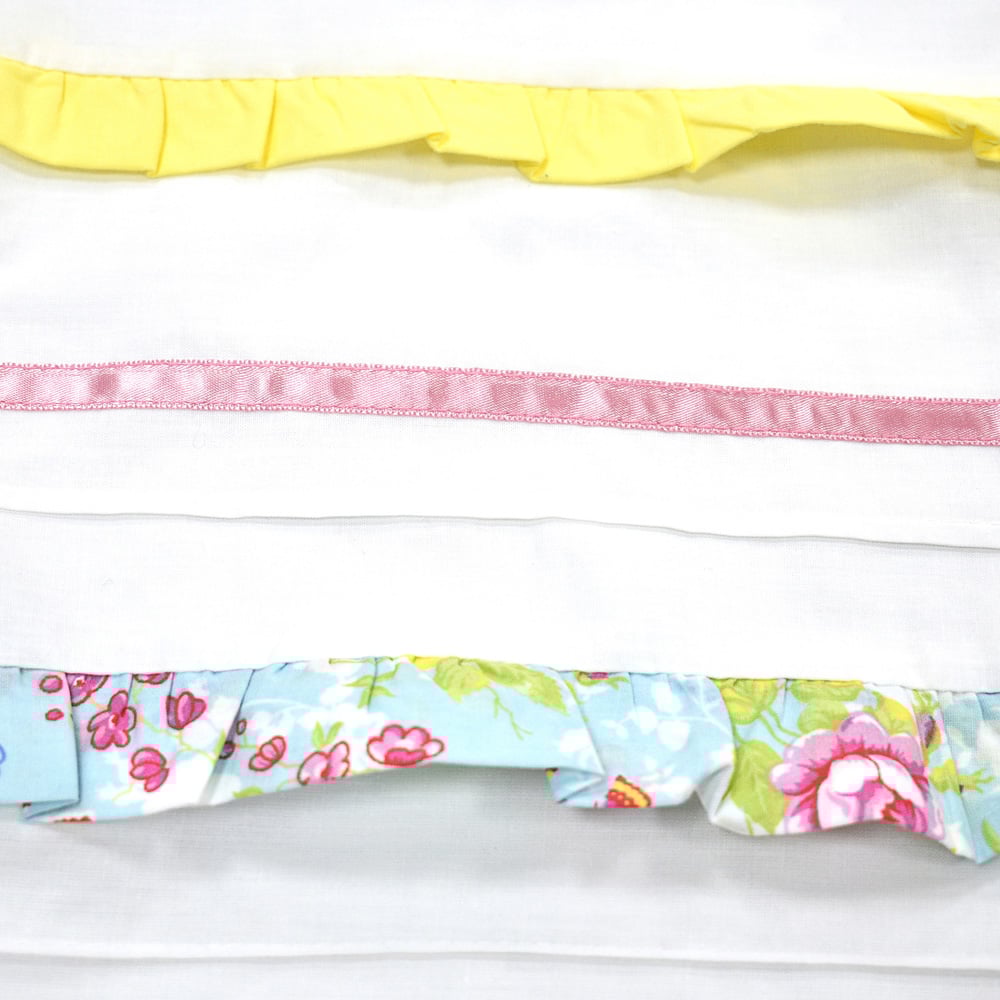 Intimates Floral Double Ruffles Duvet Set Image 3