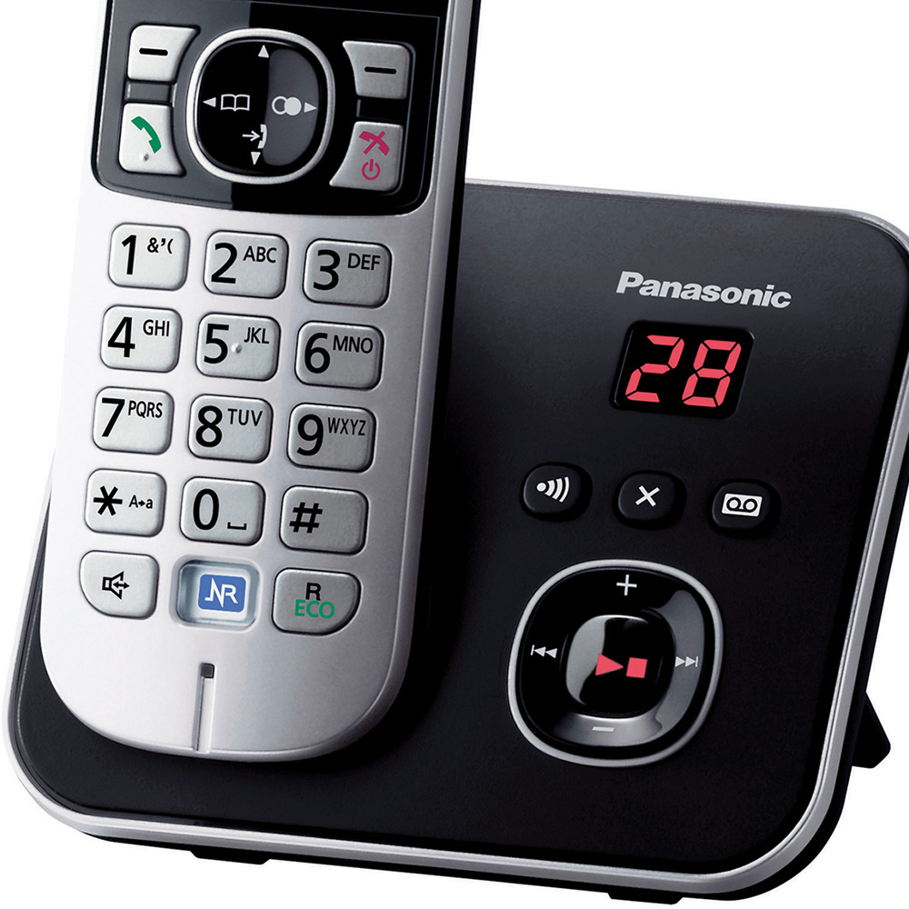 Panasonic KX-TG6821EB Cordless Phone with Answer Machine Image 3
