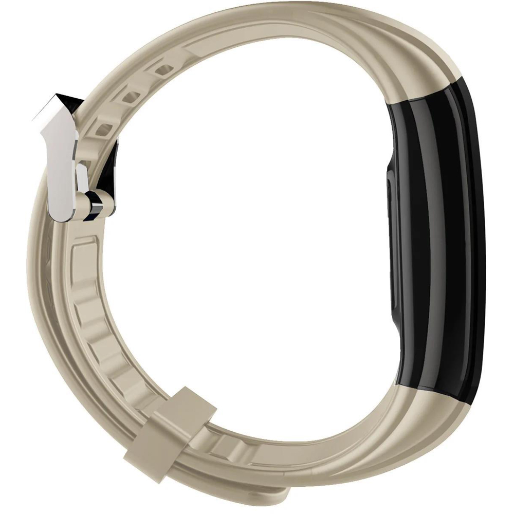 Gymcline Vesper Cream Fitness Tracker with Body Temperature Monitor Image 3