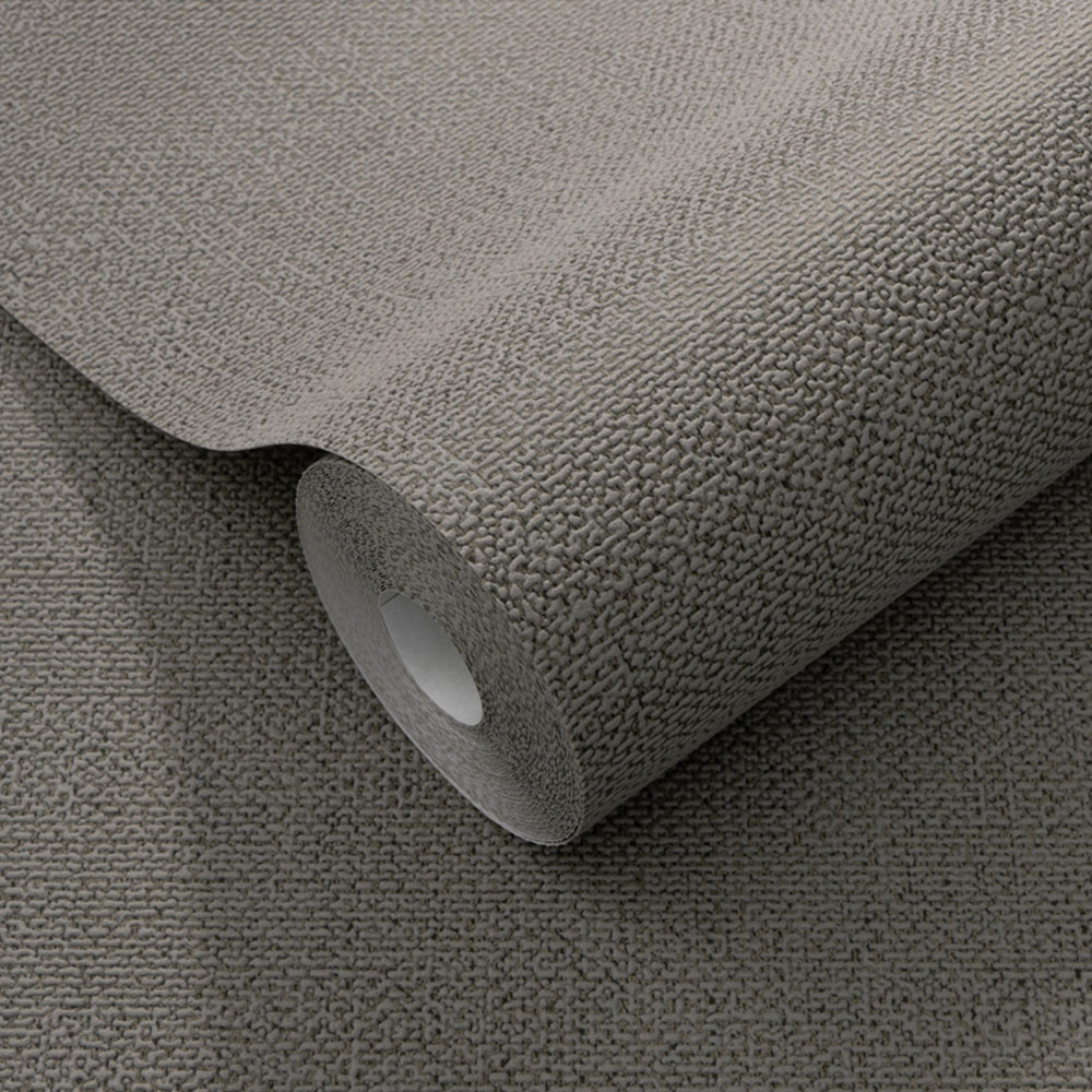 Erismann Opus Dolce Luxury Woven Plain Brown Wallpaper Image 2