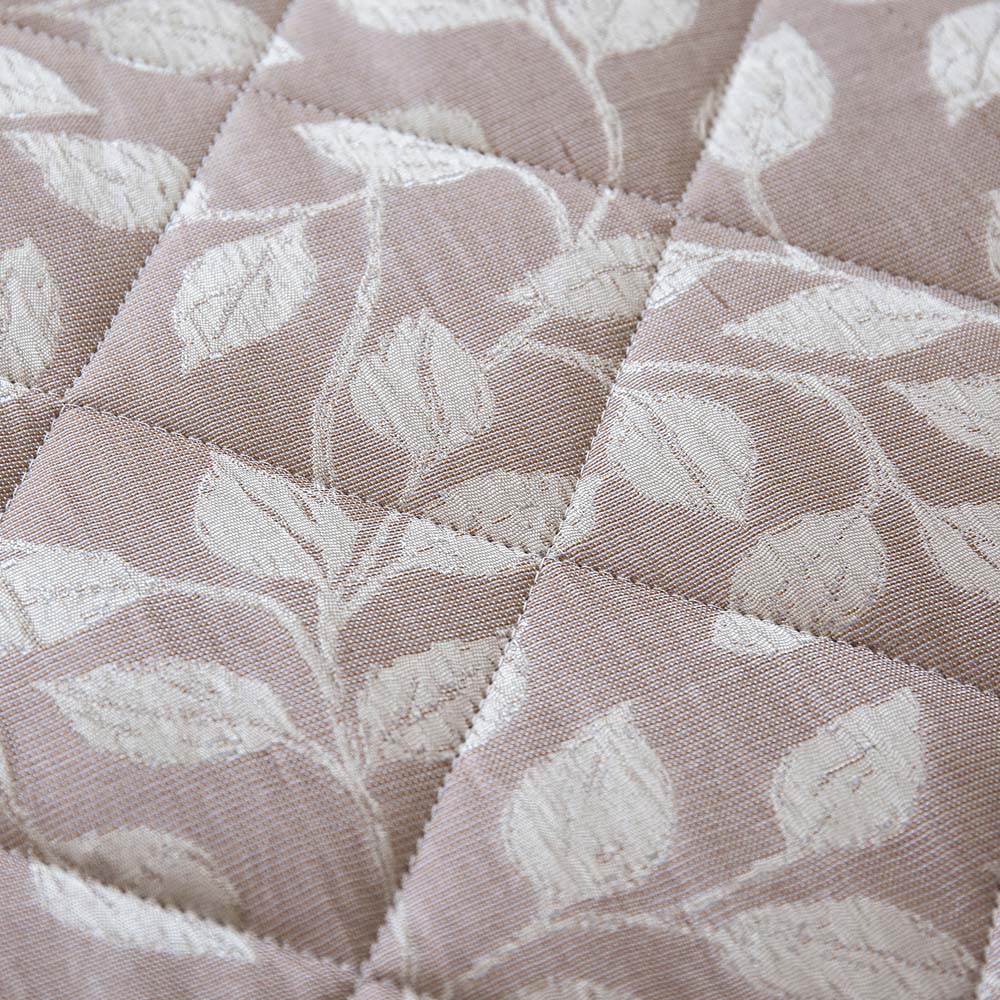 Velosso Florette King Size Jacquard Quilted Bedspread Set Image 4