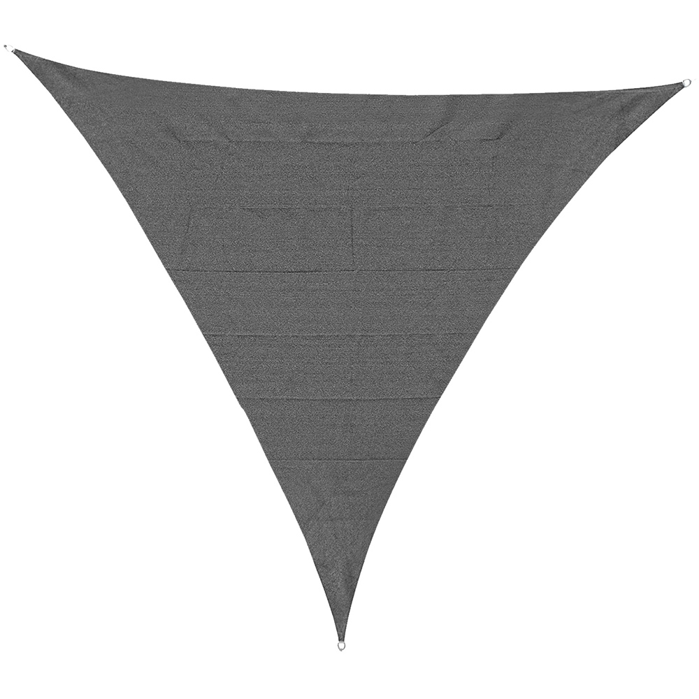 Outsunny Grey Triangle Canopy with 5 x 5m Image 1